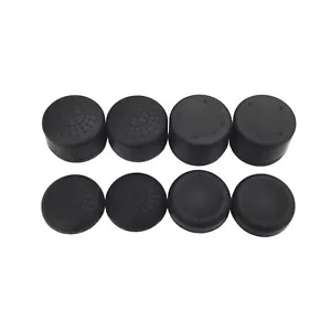 Joystick Cap Cover For Nintendo Switch Joy-Con Black Silicone Thumb Stick Grip - Foto 1 di 10