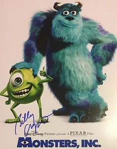 BILLY CRYSTAL SIGNED MONSTERS, INC. 11X14 MOVIE POSTER MIKE WAZOWSKI AUTOGRAPH  - Picture 1 of 1