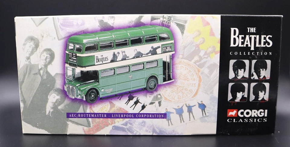 The Beatles CORGI CLASSICS AEC Routemaster Liverpool Bus 1997 NEW - Image 1 of 4