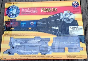 Lionel Neu 7-11489 Snoopy Eisenbahn Spur G Batteriebetriebenes Zugset - Bild 1 von 2