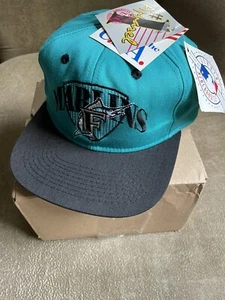 NEW VINTAGE FLORIDA MARLINS #1  Apparel Logo Snapback Cap Hat BLUE MLB - Picture 1 of 9
