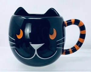 Hallmark Halloween Sweet Black Cat EX Large Stoneware Coffee / Tea  Mug  20 oz - Picture 1 of 18