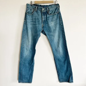 Levi's Jeans Herren 34 x 33 501 gerades Bein Knopfleiste mittlere Waschung 100 % Baumwolle 2013 - Bild 1 von 10
