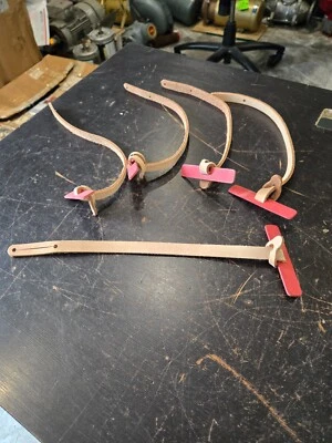 (5 PCS) Klein Tools 5130 LEATHER Tape Thong for Tool Belts NEW SALE $15 - Image 1 of 4