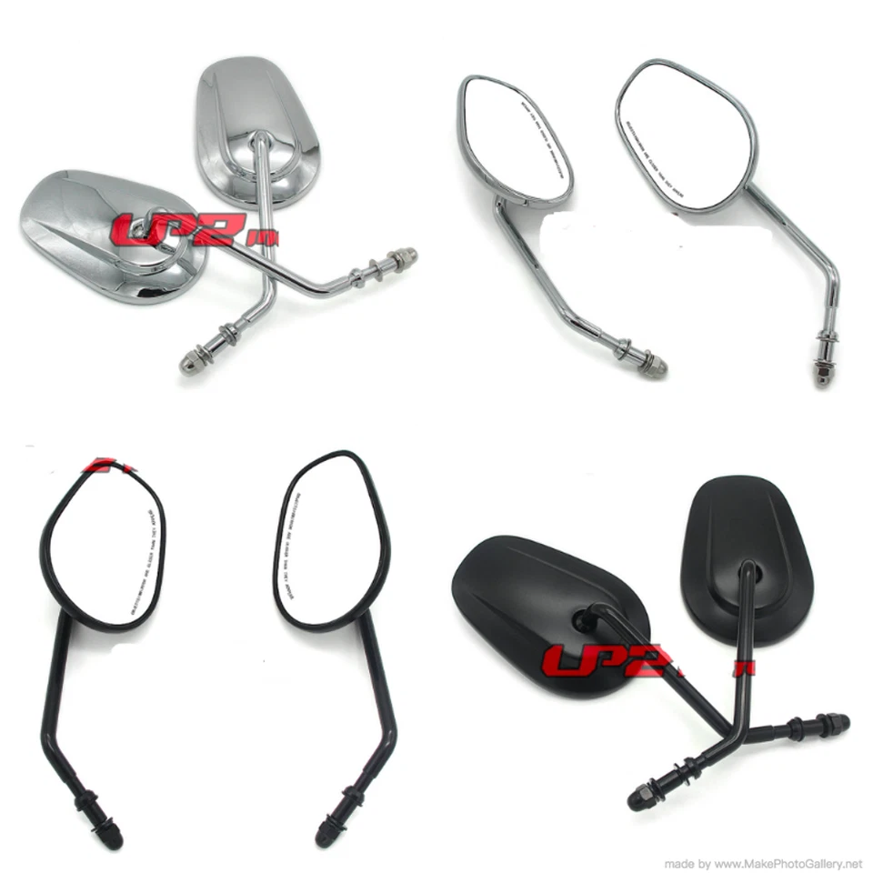 侧镜后视镜适用于 Harley XG500 700 Roadster 70 Two Softail Sportster — 第 1/4 张图片