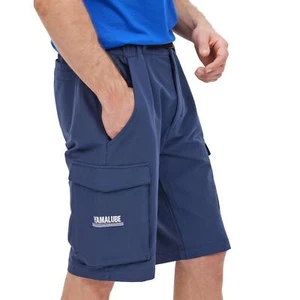 Genuine Yamaha Paddock Blue Shorts 2025 Dudin Racing Jetski - Picture 1 of 24
