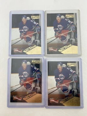 (4) Teemu Selanne 1995-96 Pinnacle Fantasy SSP #15 HOF Winnipeg Jets - Image 1 of 2