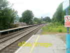 Photo 6X4 Long Platform 1, Abergavenny Railway Station Viewed From The No C2011
