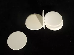 ALUMINA CERAMIC DISK SUBSTRATE 2.20” (56 mm) DIA X 0.025” (0.65 mm) T. No.: 77 - Picture 1 of 2