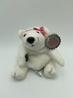 Coca Cola Polar Bear Pink Bow Style 0110 Still Has All Tags FREE SHIPPING
