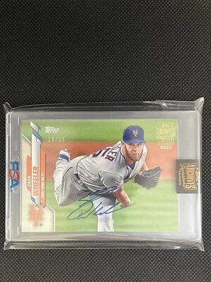ZACK WHEELER Topps Archives Signature Series AUTO SN# 29/54 #152 METS, PHILLIES - Image 1 of 2
