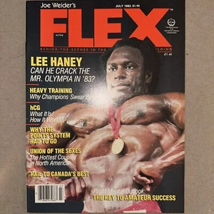 Flex Magazine July 1983 Lee Haney - Picture 1 of 16
