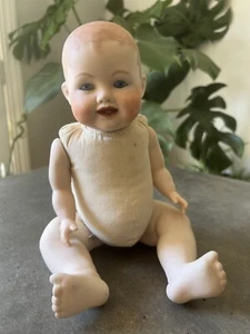 Vintage Antike Georgene Averill Puppe Jointed Germany Biskuit? 13 Zoll Babyzähne - Bild 1 von 6