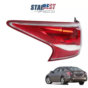 Red Rear Left Driver Side Tail Light Brake Lamp For Nissan Altima 2013 Series - Picture 1 of 14
