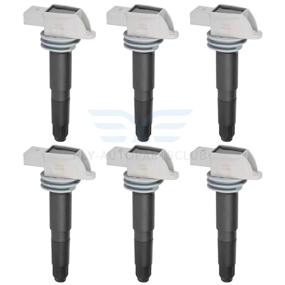 6x Ignition Coils UF641 For 2009-2019 Porsche 911 2009-16 Porsche Boxster Cayman - Image 1 of 4