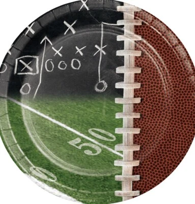 Gridiron Football Lunch Plates 8ct - Image 1 of 2