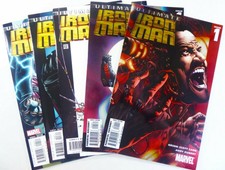 Ultimate Marvel ULTIMATE IRON MAN (2005) #1 1 2 3 4 NM LOT Ships FREE!