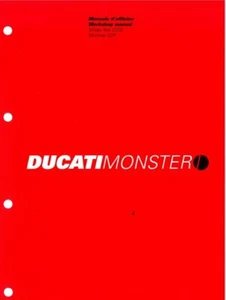 2005 Ducati MONSTER S2 R Dark Service Manual : 91470581A - Picture 1 of 1