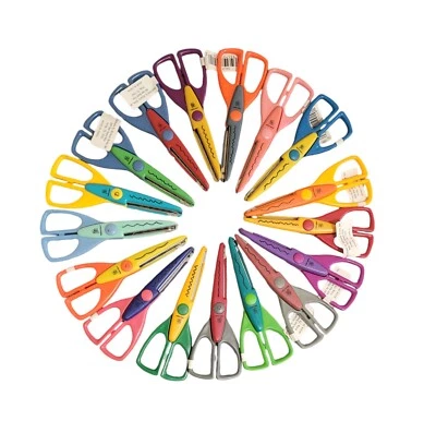 Provo Craft Scrapbooking Scissors Paper Edgers Decorative Edge Craft Lot Of 17 - Image 1 of 4