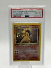 Pokemon Card 2000 Typhlosion 17/111 1st Edition Neo Genesis - Graded PSA 8 SWIRL