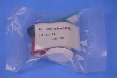 TE / Deutsche 6-Pin Circular Mil-Spec Connector 5 Amp Size 9 D38999/24WA35PN  - Image 1 of 2