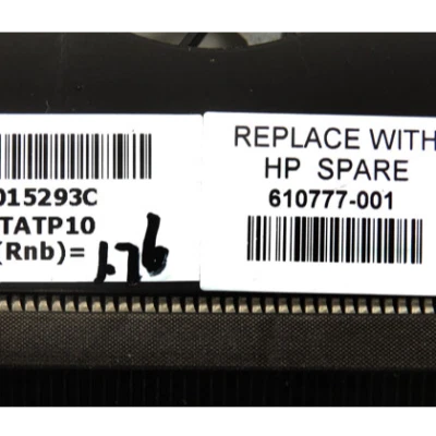 HP DV6-3000 DV7-4000 Series 3MLX8TATP10 CPU Laptop Cooling Fan Heatsink - Image 1 of 4