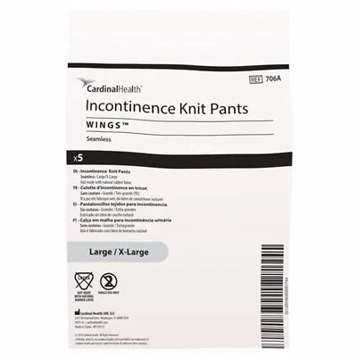CARDINAL HEALTH-PR Cardinal Health Knit Pants Wings Large/ X-Large 32" - 42" PK of 5