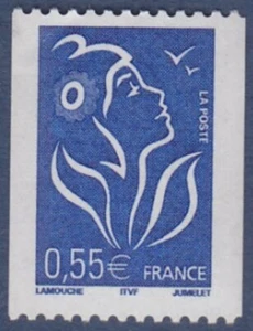 Timbre France 3807** Marianne de Beaujard roulette  ref BNJ 1/6 - Imagen 1 de 1