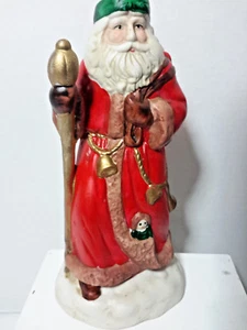 Porcelain Old World Santa 8" tall - Picture 1 of 2