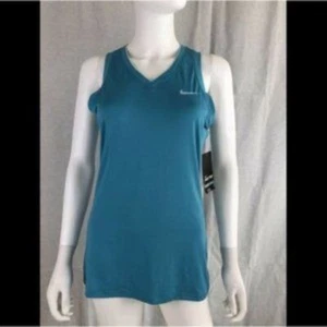 NWT Nike Pro Dri-Fit Women's Activewear Top Tank Blue Sleeveless M - Picture 1 of 9