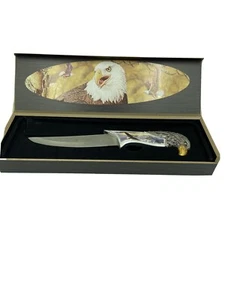 NEW Zhejiang Jiangshan Liren Eagle Handled Stainless Steel Knife  - Picture 1 of 7