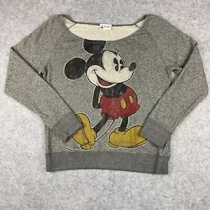 Disney Parks - Mickey Mouse Pullover Sweater, Women's M (Grey) - Picture 1 of 8