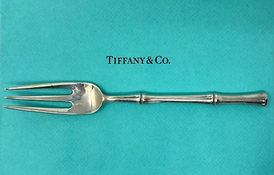 "Bamboo" by Tiffany & Co Sterling Silver Fork 7 1/2"- Multiples Available - Image 1 of 3