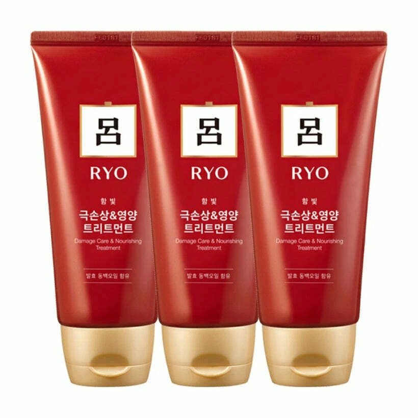 Ryo 损坏护理和营养护理 180 毫升*3 件 - 免费送货 — 第 1/1 张图片