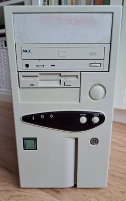 Vintage retro DOS gaming computer  -  PC Intel Pentium 200 MHz, 32MB RAM, Sound - Bild 1 von 4