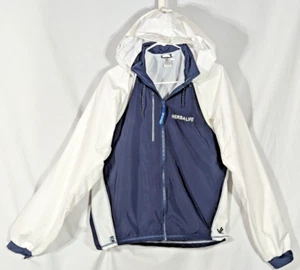 JL Racing Jacket Unisex XS Classic Sequel Rower Navy & White Hood Boating Sail - Picture 1 of 15