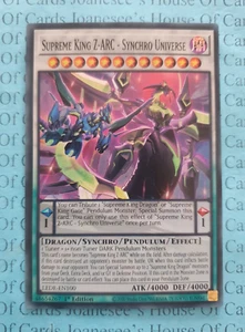 LEDE-EN100 Supreme King Z-ARC - Synchro Universe Super Yu-Gi-Oh Card 1st New - Picture 1 of 3