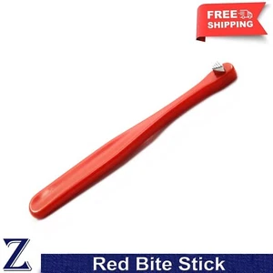 Banda de ortodoncia dental roja alta mordida empujador de asientos instrumentos dentista - Imagen 1 de 4