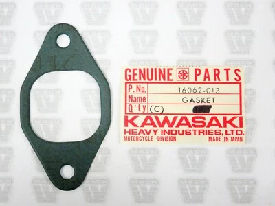 Junta de entrada de aire Kawasaki NOS NUEVA 16062-013 H1 H1R Mach III 500  Foto 1 de 2