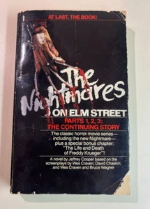 The Nightmares on Elm Street Parts 1 2 3, Jeffrey Cooper, 1987 Paperback, READ - Imagen 1 de 23