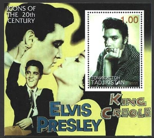 Tagikistan, 2001, Elvis Presley, King Creole, MNH M/S Foglio #M2260 - Foto 1 di 1