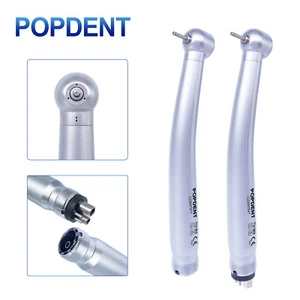 POPDENT NSK Style Dental High Speed Handpiece Push Button Torque Head 2/4Holes - Picture 1 of 14