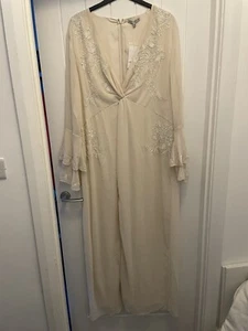 Hope and Ivy Plus Size 24 Wedding Dress - BNWT RRP £150 Beaded Embroidery - Picture 1 of 13
