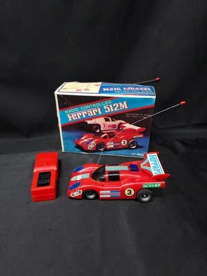 Vintage FERRARI 512M Radio Remote Controlled Car by Daekor Designs RC - Works - Image 1 of 4