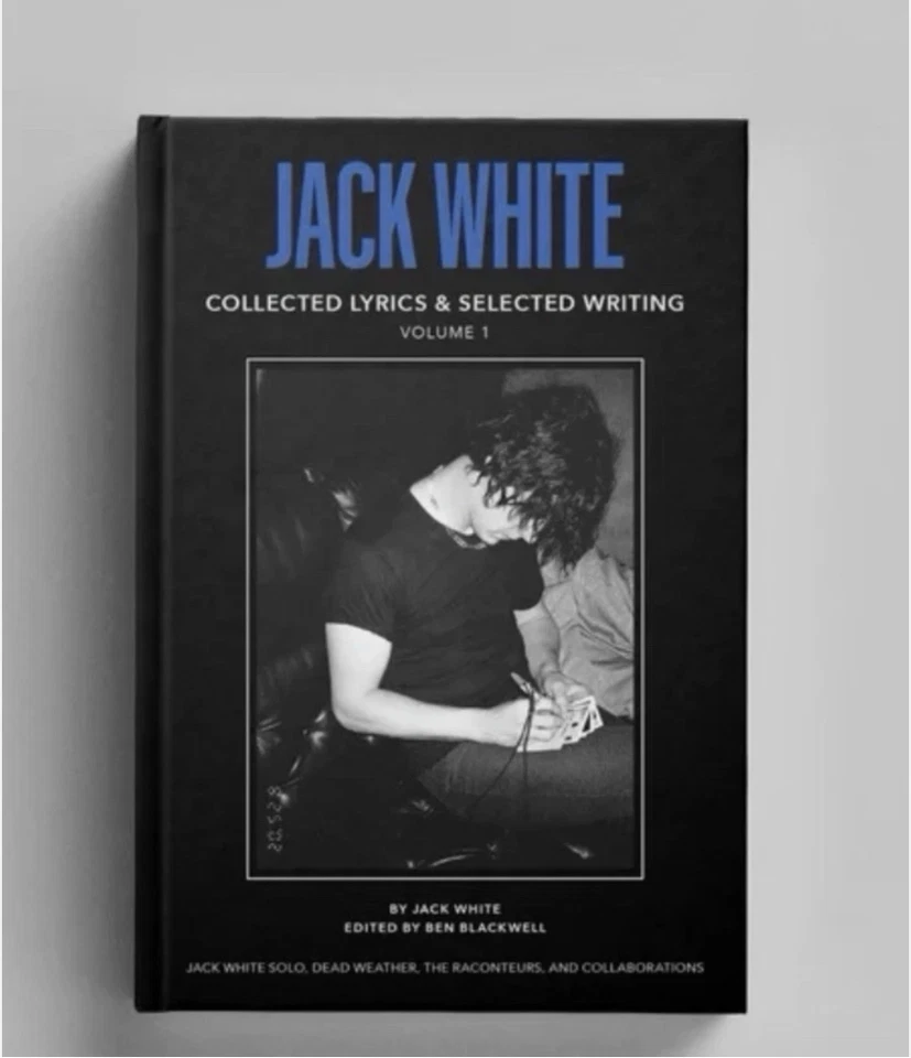 Jack White SIGNED BOOK Collected Lyrics & Selected Writing Volume 1 ❇️SHIP NOW❇️