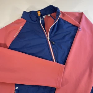 Peter Millar Herren Large Hyperlight Hybrid Merge Golfjacke Carolina Golfschläger - Bild 1 von 11