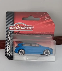 Majorette Street Cars Ford Focus ST ref. 201I ech. 1/60 Blue - Foto 1 di 6