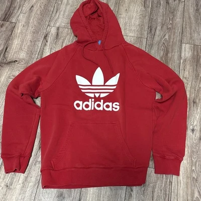 adidas Hoodie Rot Größe XL Ohne Schäden Neuwertig - Bild 1 von 4