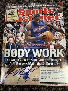 Ben Wallace Autographed Sports Illustrated. Detroit Pistons - Picture 1 of 2