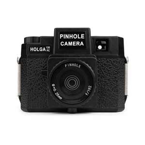 Fotocamera Holga 120 pz pinhole fotocamera forata lomografia lomo foro nuova versione - Foto 1 di 7